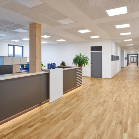 ITC2 plus Deggendorf, Empfang und Flur