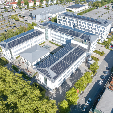 ITC2 Deggendorf, Luftansicht von oben ITC2 Deggendorf, Luftansicht von oben
